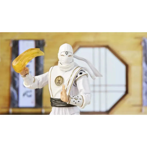 Power Rangers x Cobra Kai - White Crane Ranger Outfit Morphed Daniel Larusso (6
