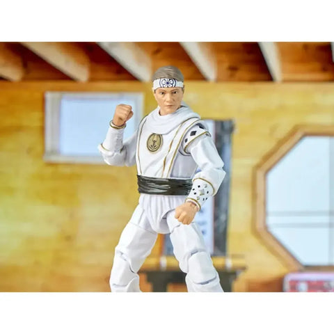 Power Rangers x Cobra Kai - White Crane Ranger Outfit Morphed Daniel Larusso (6