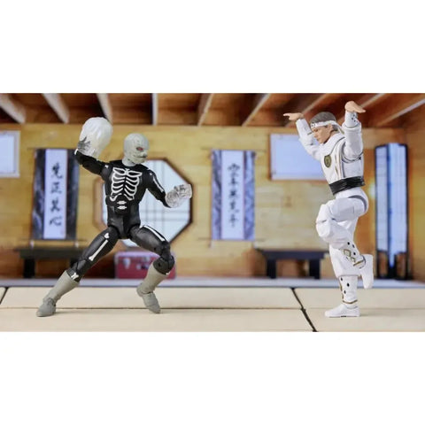 Power Rangers x Cobra Kai - White Crane Ranger Outfit Morphed Daniel Larusso (6