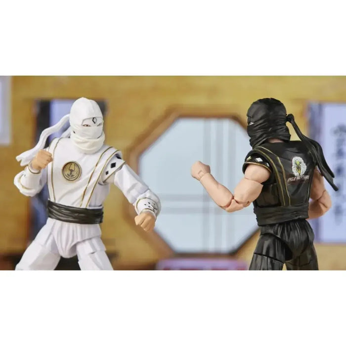 Power Rangers x Cobra Kai - White Crane Ranger Outfit Morphed Daniel Larusso (6") - Hasbro - Lightning Collection Series