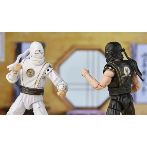 Power Rangers x Cobra Kai - White Crane Ranger Outfit Morphed Daniel Larusso (6
