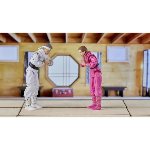 Power Rangers x Cobra Kai - White Crane Ranger Outfit Morphed Daniel Larusso (6