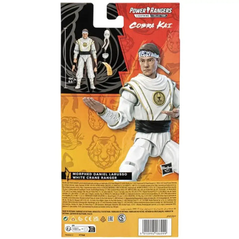 Power Rangers x Cobra Kai - White Crane Ranger Outfit Morphed Daniel Larusso (6