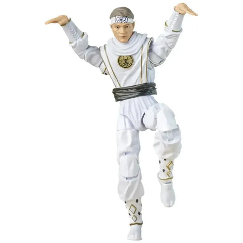 Power Rangers x Cobra Kai - White Crane Ranger Outfit Morphed Daniel Larusso (6