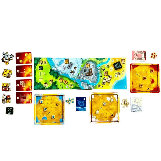 Prehistories - Tile Placement Civilization Board Game for Family, Adults, and Children (2-5 Players, Ages 8+) - 25th Century Games