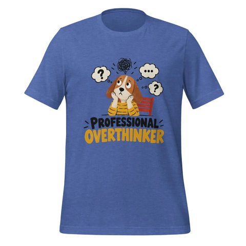 Professional Overthinker T-Shirt - Funny Anxious Dog Graphic Tee - Image 17