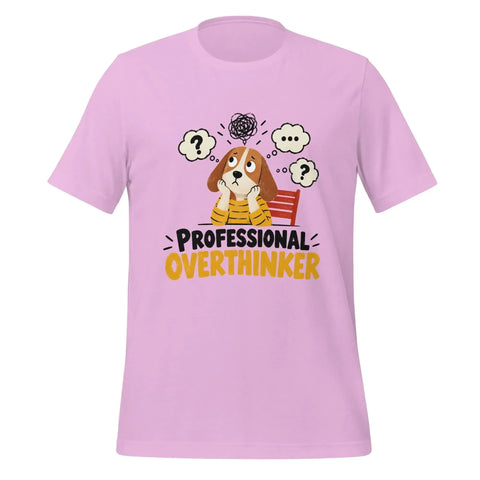 Professional Overthinker T-Shirt - Funny Anxious Dog Graphic Tee - Image 33
