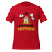 Professional Overthinker T-Shirt - Funny Anxious Dog Graphic Tee