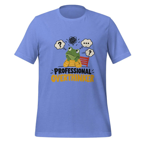 Professional Overthinker T-Shirt - Funny Frog Mental Health Graphic Tee - Image 25
