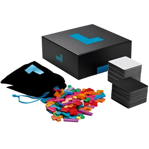 Project L - Strategy Puzzle Board Game for Family, and Adults (1-4 Players, Ages 8+) - Boardcubator