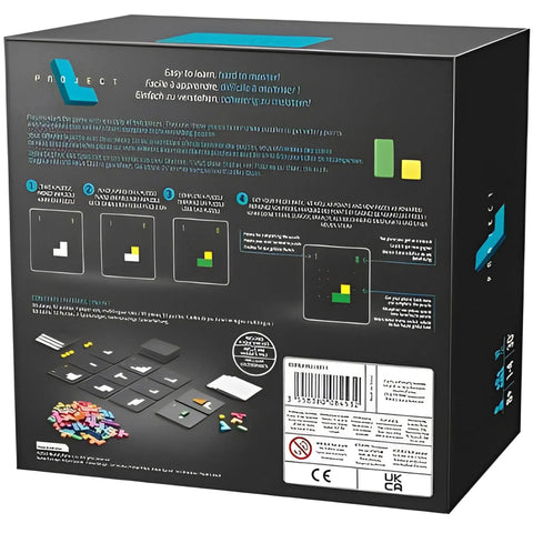 Project L - Strategy Puzzle Board Game for Family, and Adults (1-4 Players, Ages 8+) - Boardcubator