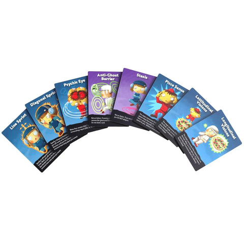 Psychic Pizza Deliverers Go to the Ghost Town - Puzzle Horror Board Game for Family, Adults, and Children (3-5 Players, Ages 11+) - Allplay