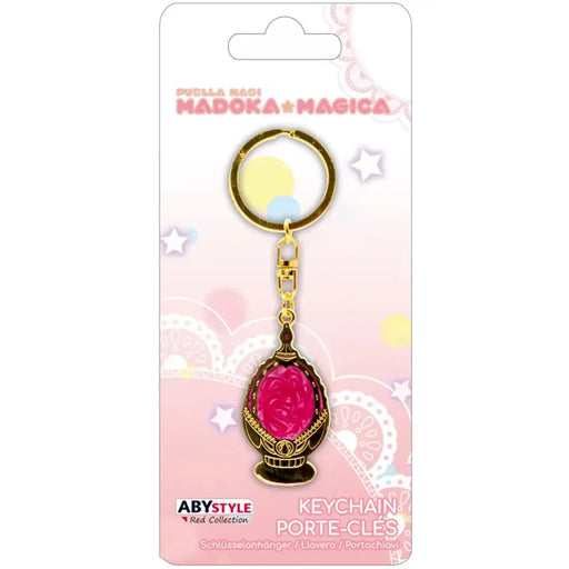 Puella Magi Madoka Magica - Madoka Kaname's Soul Gem Keychain (1.5", Metal) - ABYstyle