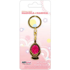 Puella Magi Madoka Magica - Madoka Kaname's Soul Gem Keychain (1.5", Metal) - ABYstyle