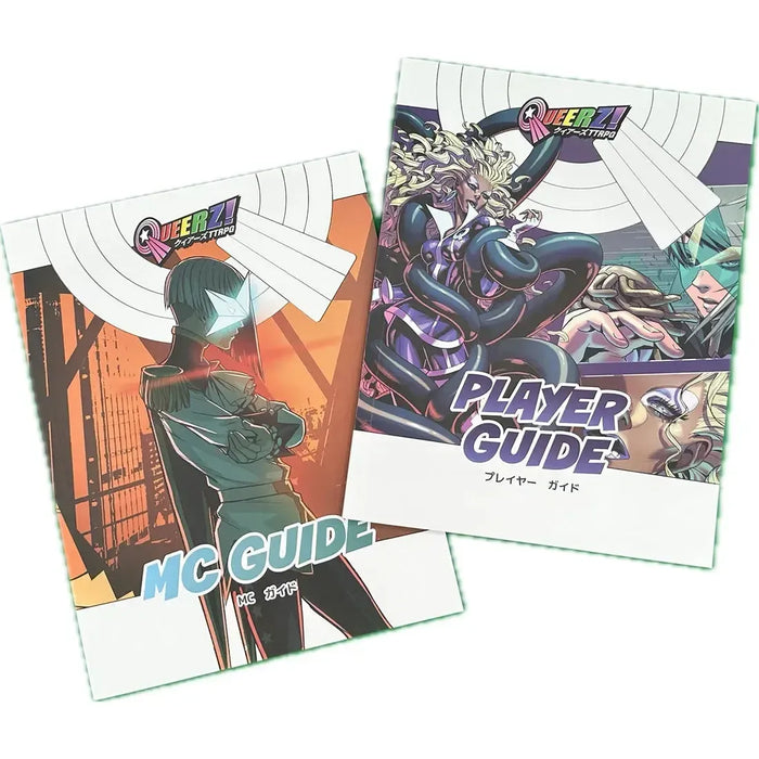 QUEERZ! - Cooperative Fantasy Tabletop Role-Playing Game for Family (2-4 Players, Ages 12+) - Japanime Games