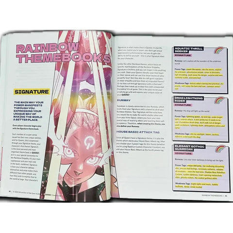 QUEERZ! - Cooperative Fantasy Tabletop Role-Playing Game for Family (2-4 Players, Ages 12+) - Japanime Games