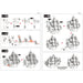 Queen Anne's Revenge Pirate Ship 3D Figure Model Kit (Steel, Moderate Difficulty) - Fascinations - Metal Earth Premium Series - (2023)