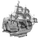 Queen Anne's Revenge Pirate Ship 3D Figure Model Kit (Steel, Moderate Difficulty) - Fascinations - Metal Earth Premium Series - (2023)