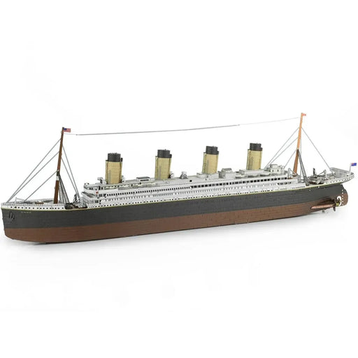RMS Titanic Ship Figure Model Kit (1:928 Scale, Steel, Moderate Difficulty) - Fascinations - Metal Earth Premium Series