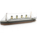 RMS Titanic Ship Figure Model Kit (1:928 Scale, Steel, Moderate Difficulty) - Fascinations - Metal Earth Premium Series