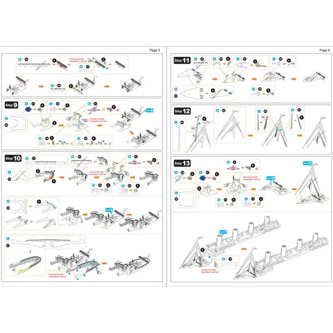 RMS Titanic Ship Figure Model Kit (1:928 Scale, Steel, Moderate Difficulty) - Fascinations - Metal Earth Premium Series