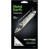 RMS Titanic Ship Figure Model Kit (1:928 Scale, Steel, Moderate Difficulty) - Fascinations - Metal Earth Premium Series