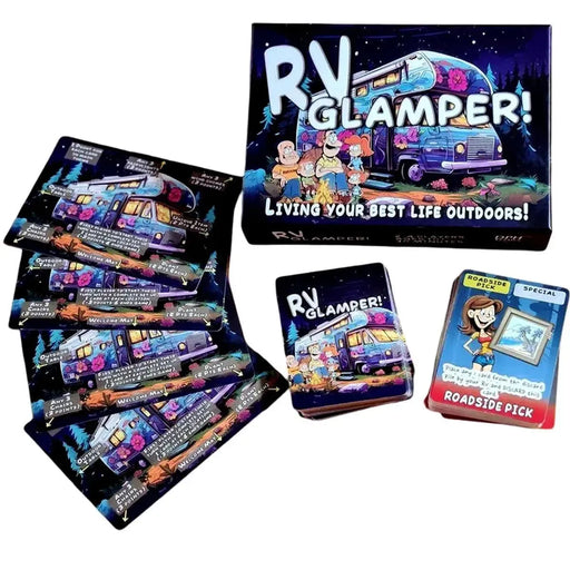 RV Glamper! - Competitive Pirates Card Game for Family, Adults, and Children (2-4 Players, Age 10+) - DPH Games