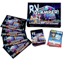 RV Glamper! - Competitive Pirates Card Game for Family, Adults, and Children (2-4 Players, Age 10+) - DPH Games