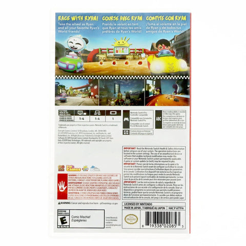 Race With Ryan - Nintendo Switch
