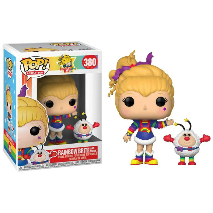 Rainbow Brite - Rainbow Brite and Twink Figure (3.75", Vinyl) - Funko - Pop! Animation Series (380) - (2018)