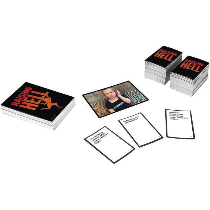 Raising Hell - Funny Party Card Game for Adults (3+ Players, Ages 17+) - Hasbro