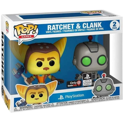 Ratchet & Clank - Ratchet & Clank 2-Pack Figure Set (3.75