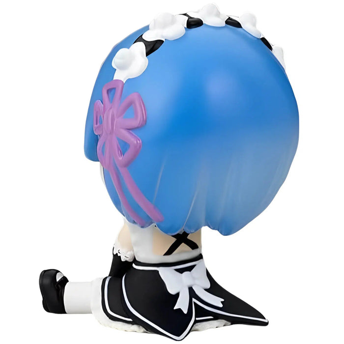 Re:Zero Starting Life in Another World - Sitting Chibi Rem Figure (3.94") - Penguin Parade - Petanko Soft Vinyl Series