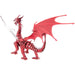 Red Dragon Figure Model Kit (Steel, Hard Difficulty) - Fascinations - Metal Earth Premium Series - (2023)