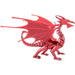 Red Dragon Figure Model Kit (Steel, Hard Difficulty) - Fascinations - Metal Earth Premium Series - (2023)