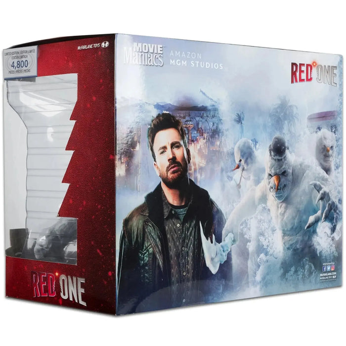 Red One - Jack O’Malley & Snowman Action Figure Set (4.75" / 7") - McFarlane Toys - Movie Maniacs Series - (2024)