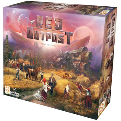 Red Outpost - Worker Placement Civilization Board Game for Family, and Adults (1-4 Players, Ages 10+) - Imperial Publishing
