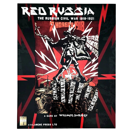 Red Russia: The Russian Civil War 1918-1921 - Board Game - Avalanche Press