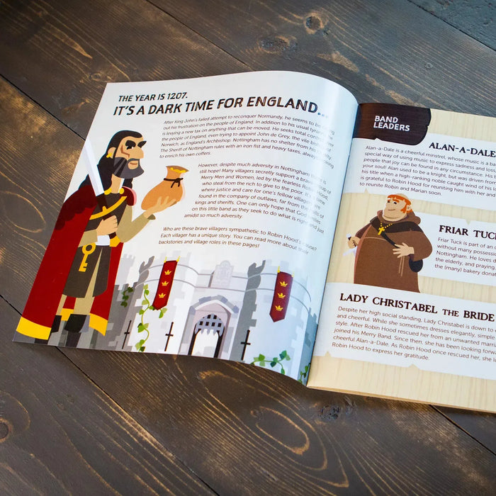 Rescuing Robin Hood - Cooperative Fantasy Board Game for Family, Adults & Children (1-5 Players, Ages 10+)