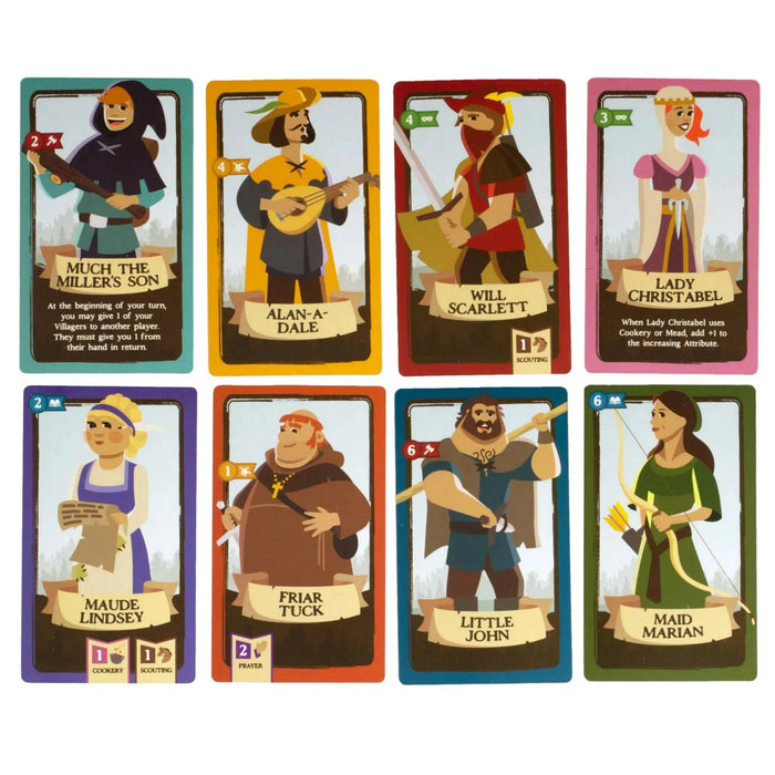 Rescuing Robin Hood - Cooperative Fantasy Board Game for Family, Adults & Children (1-5 Players, Ages 10+)