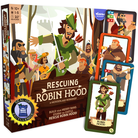 Rescuing Robin Hood - Cooperative Fantasy Board Game for Family, Adults & Children (1-5 Players, Ages 10+) - Image 1