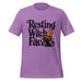 Resting Witch Face T-Shirt - Funny Halloween Black Cat Graphic Tee