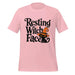 Resting Witch Face T-Shirt - Funny Halloween Black Cat Graphic Tee