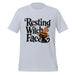 Resting Witch Face T-Shirt - Funny Halloween Black Cat Graphic Tee