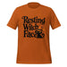 Resting Witch Face T-Shirt - Funny Halloween Black Cat Graphic Tee
