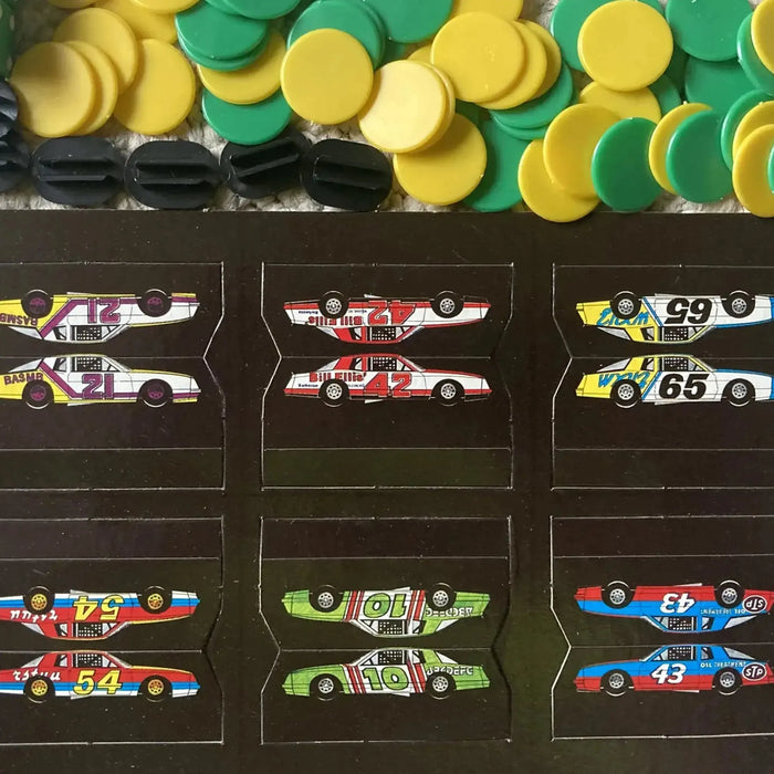 Richard Petty: Grand National Champion Race Game - Dice-Based Racing Board Game for Family (2-6 Players, Ages 8+) - Bill Ellis Associates Ltd.