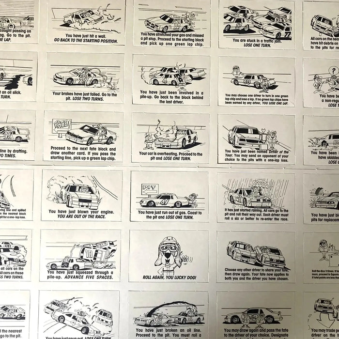 Richard Petty: Grand National Champion Race Game - Dice-Based Racing Board Game for Family (2-6 Players, Ages 8+) - Bill Ellis Associates Ltd.