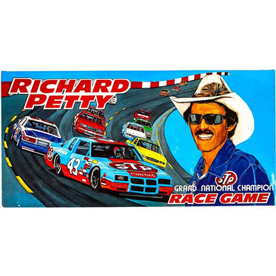 Richard Petty: Grand National Champion Race Game - Dice-Based Racing Board Game for Family (2-6 Players, Ages 8+) - Bill Ellis Associates Ltd.