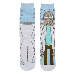 Rick and Morty - Animigos 360 Character Crew Socks (3 Pairs) - Bioworld