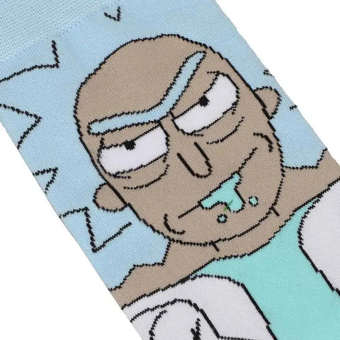Rick and Morty - Character Crew Socks (3 Pairs) - Bioworld - Animigos Series